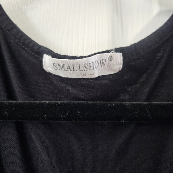 Small Show Black Long Sleeve Lightweight Maternity Shirt Size XL - Picture 3 of 14